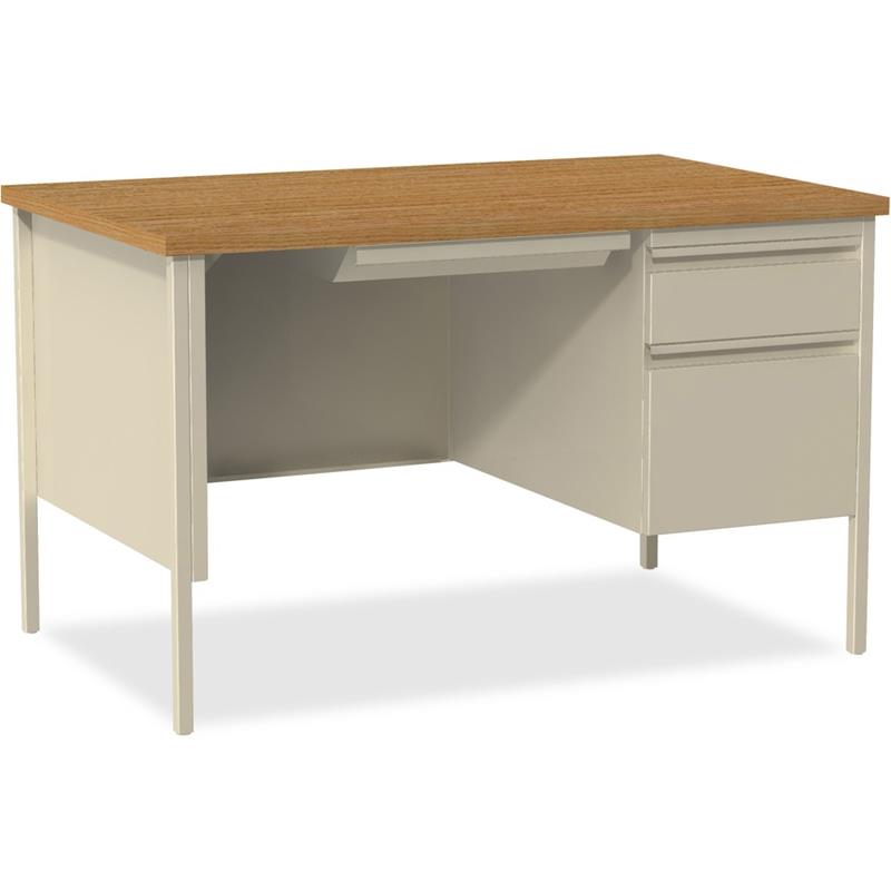 Image DESK  RH  SINGLE PED 48''
