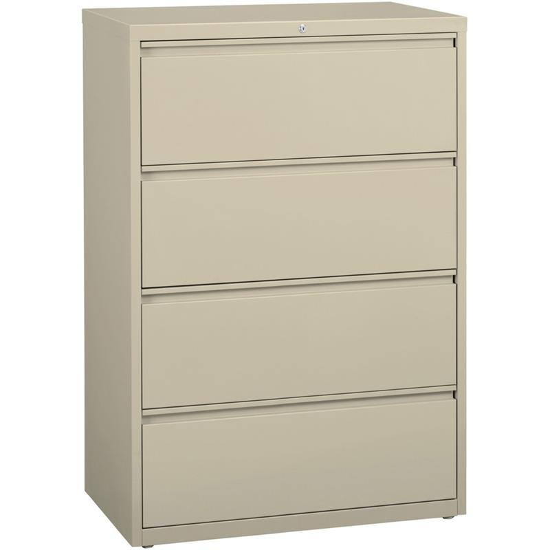 Image LAT FILE 4-DRAWER 36"PUTTY