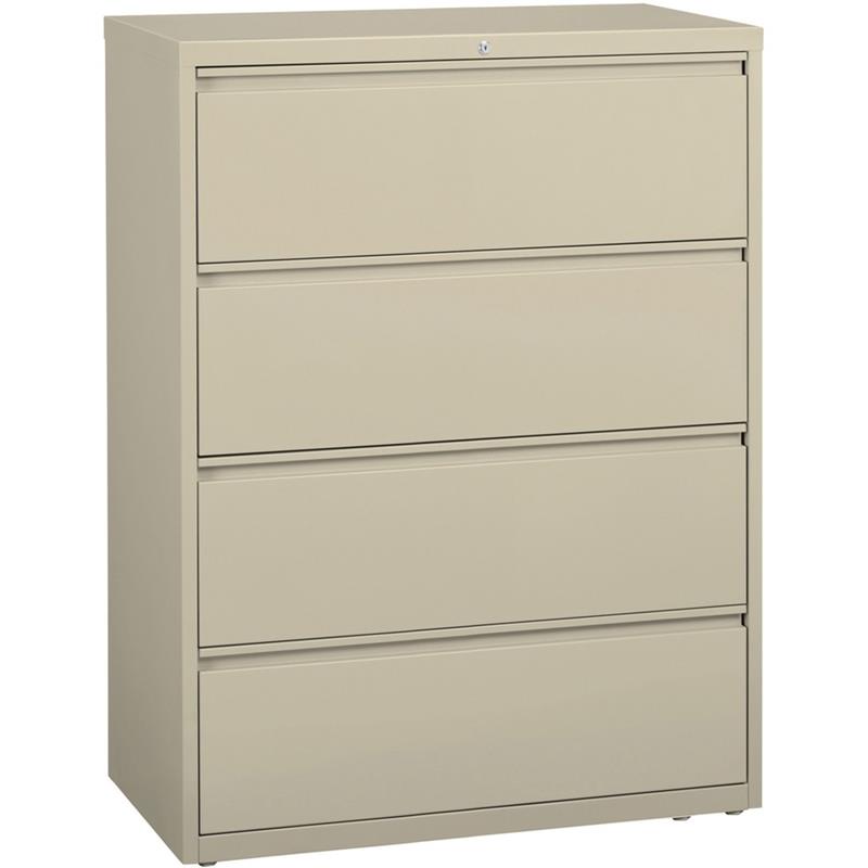 Image LAT FILE 4-DRAWER 42"PUTTY