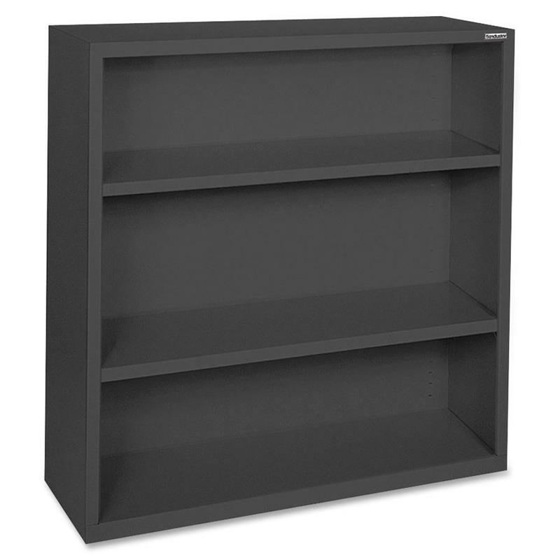 Image BOOKCASE 3SHLF 42 BLK LORELL