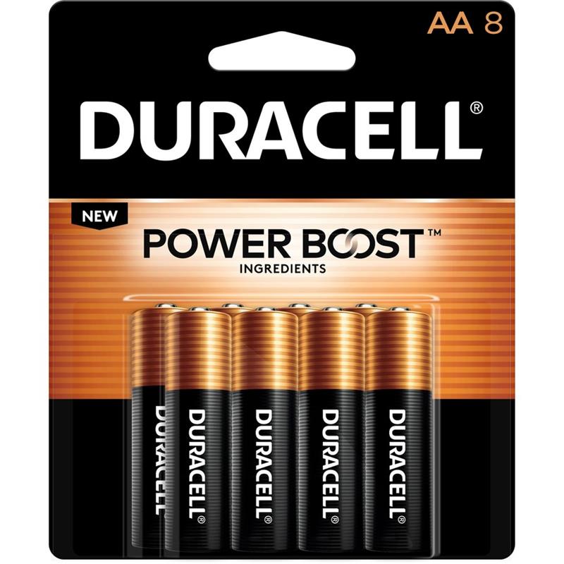 Image BATTERIES ALKALINE AA (8)