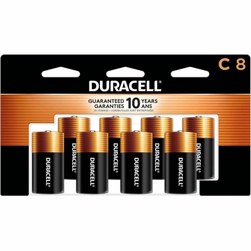 Image BATTERIES ALKALINE C (8)