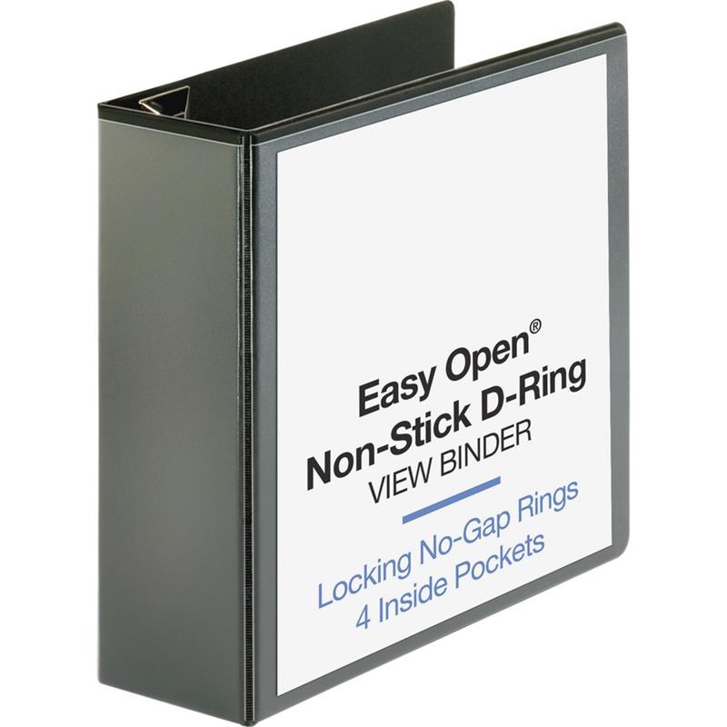 Image BINDER EO CLRVUE DRNG 4"BK