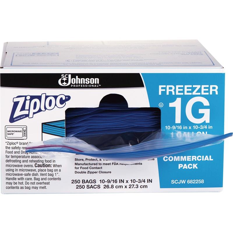 Image ZIPLOC FREEZER GALLON (250)