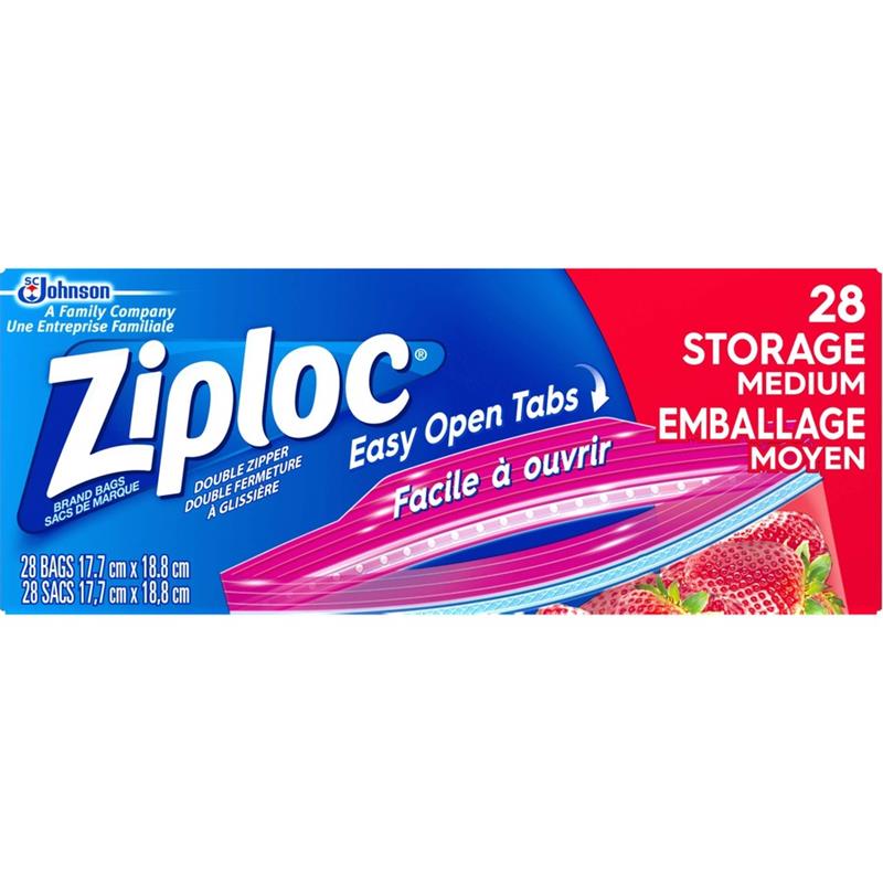 Image ZIPLOC STORAGE BAG MED (28)