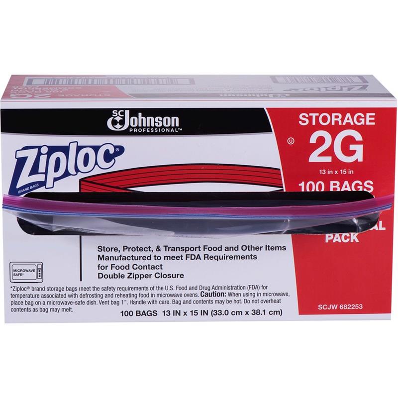 Image ZIPLOC STORAGE 2-GALLON (100)