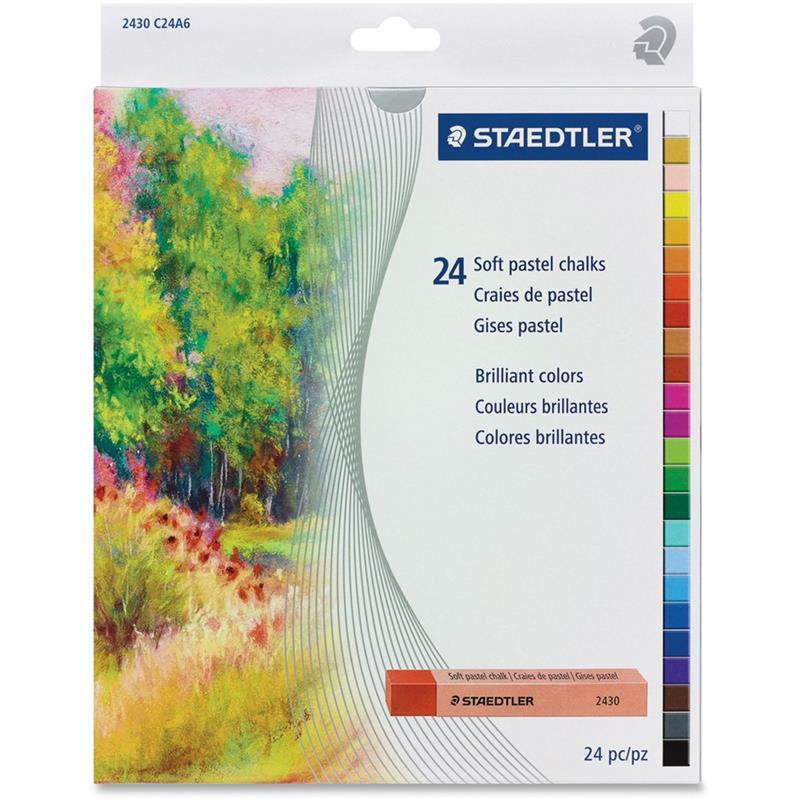 Image SOFT PASTEL CHALKS ASST 24/ST (24)