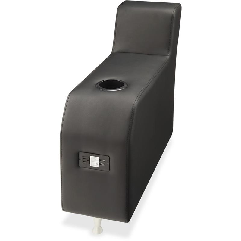 Image ARM LOUNGE LEATHER BK