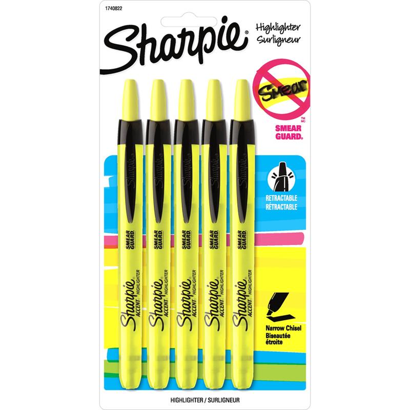 Image Retractable Highlighter