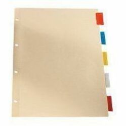 Image Insertable Tab Dividers