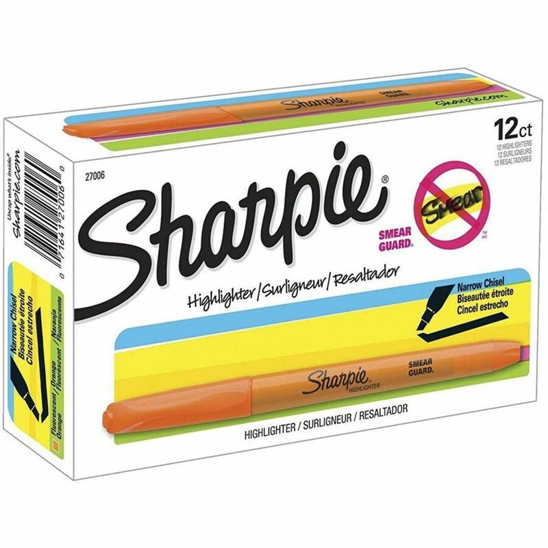 Image SHARPIE POCK.HIGHL.FLUO ORANGE (12)