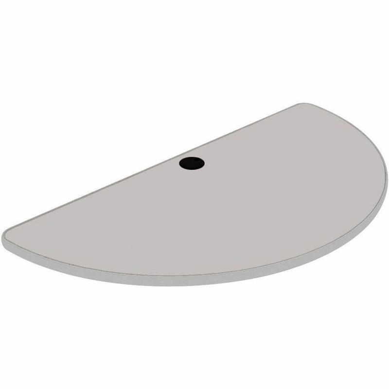 Image HALF-ROUND TAB.TOP 48" GRAY
