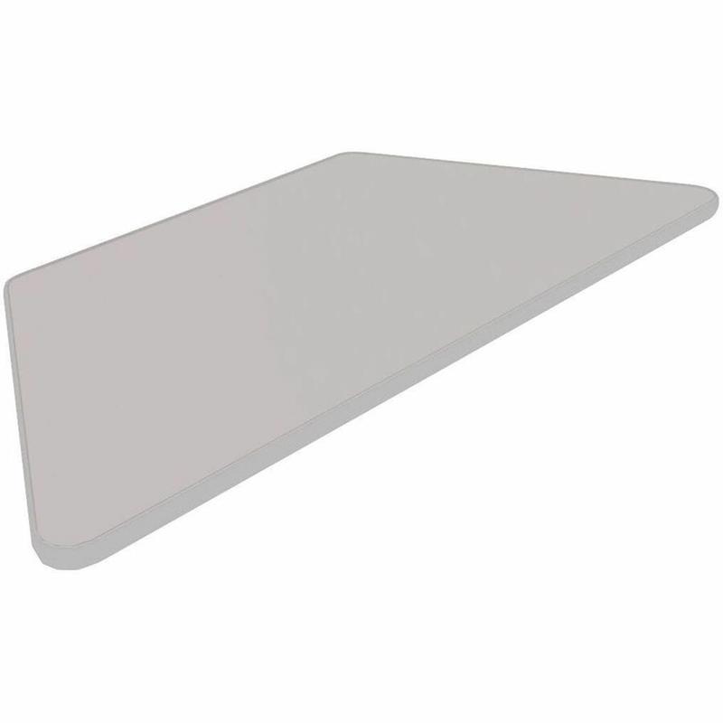 Image TRAPEZE TAB.TOP 48X24" GRAY