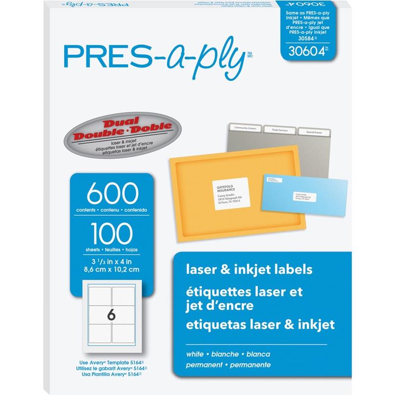 Image Labels Compatible Laser, Inkjet, Copiers