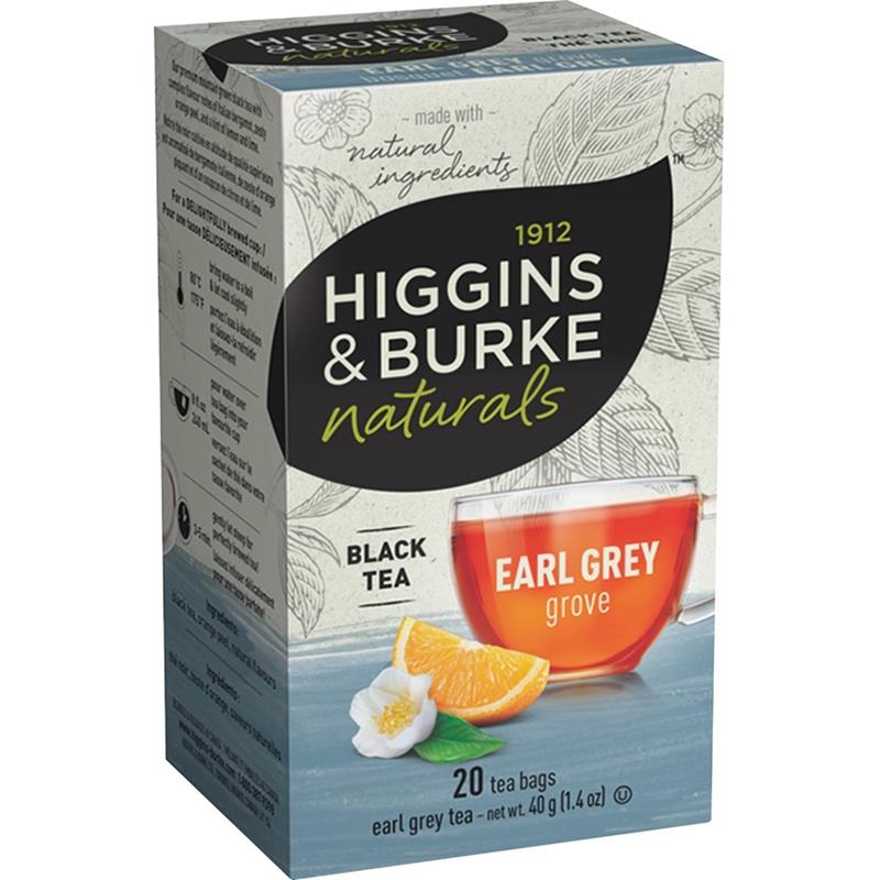 Image HIGG.&BURKE TEA BAGS EARL GRAY (20)