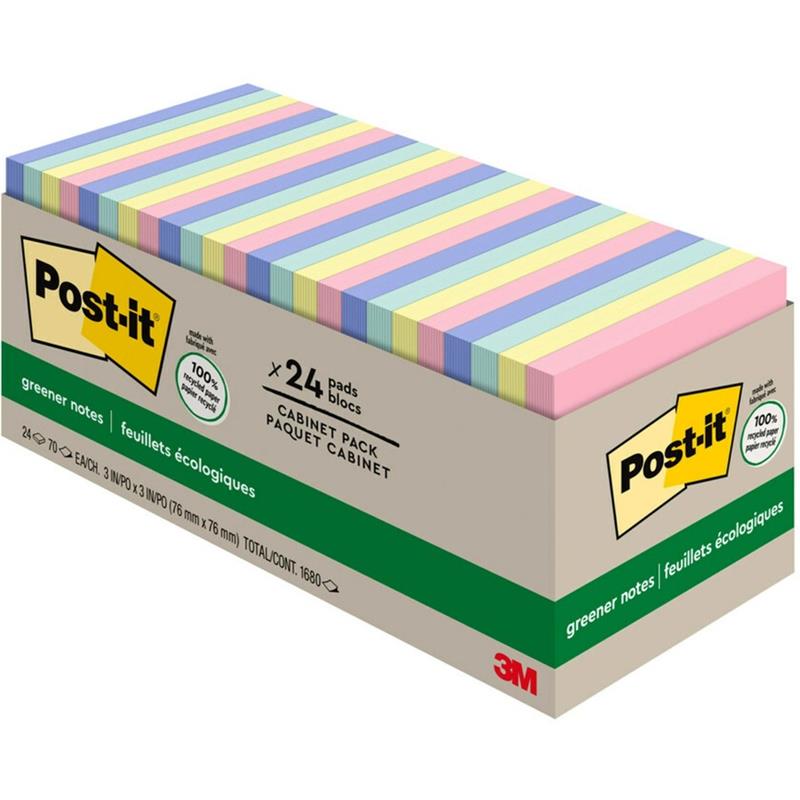 Image POST-IT 3X3 SWEET SPRINKLES ASS. (24)