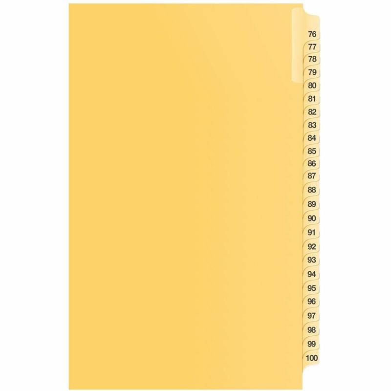 Image Numerical Litigation Index Dividers