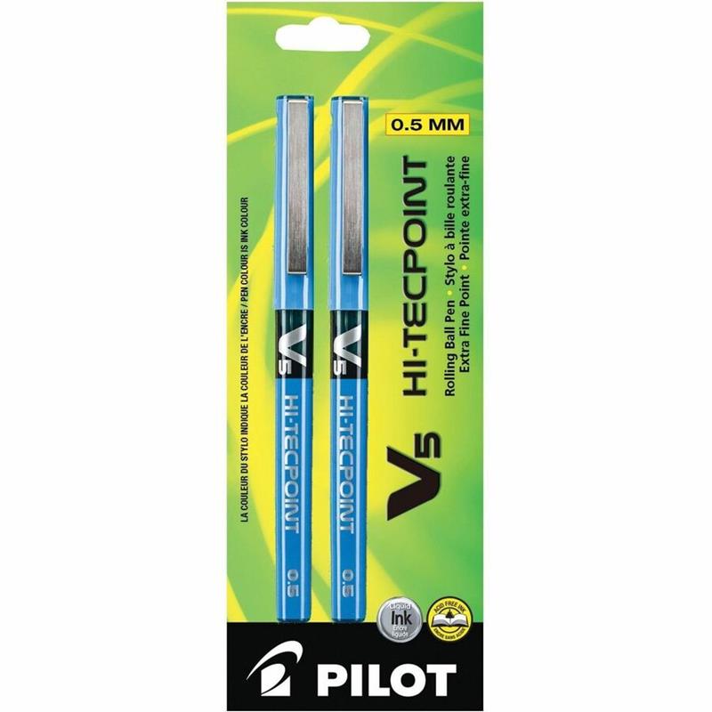 Image PEN RLLR.0.5MM BLUE 2/PK (2)