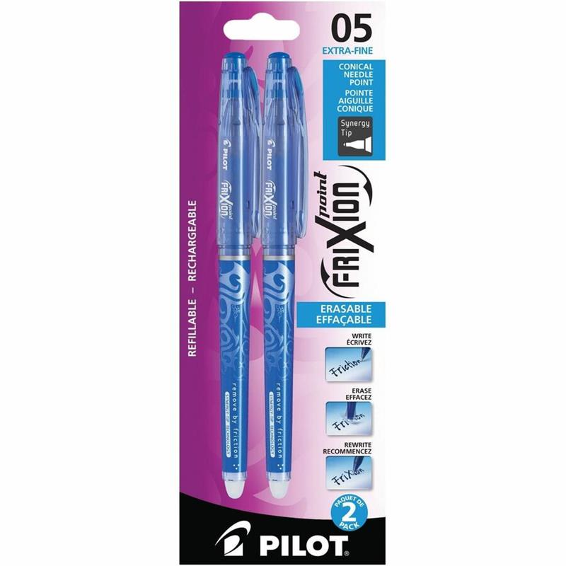 Image PEN GEL ERSBL 0.5 BLU 2/PK FRIXION (2)