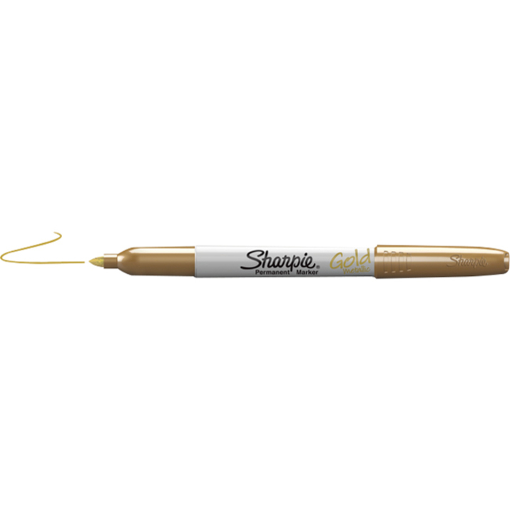 Image MARKER FINE METALLIC GOLD (2)