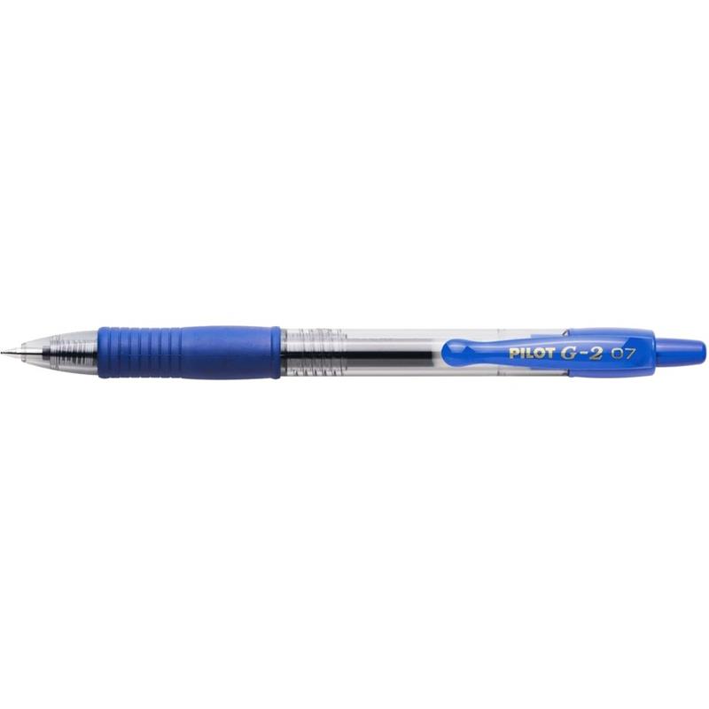 Image PEN RTRCT GEL 0.7  G2 BLUE 2/PKG (2)