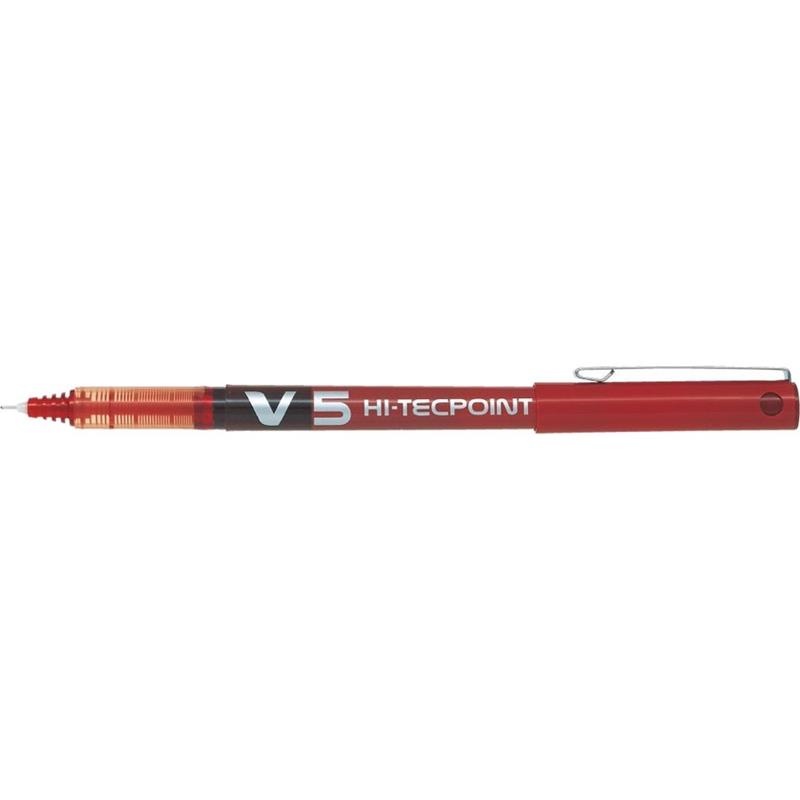 Image PEN RLR.HITECHPT 0.5MM RED 2/PKG (2)