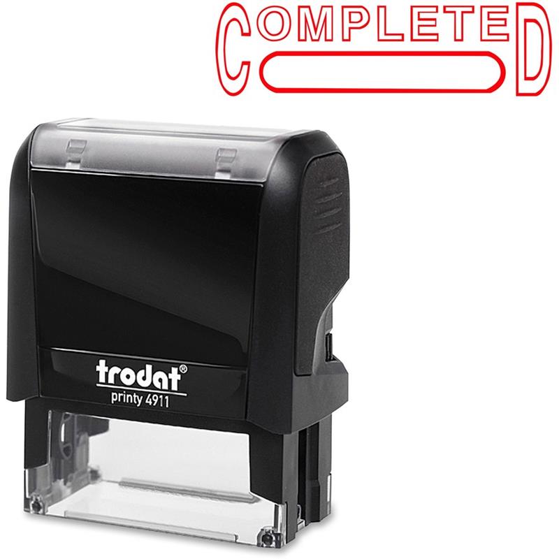 Image STAMP COMPLETED W/WINDOW ENG TRODAT