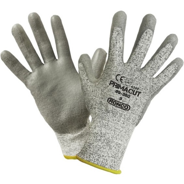 Image POLYURET.COATED GLOVES XL GRY (6)