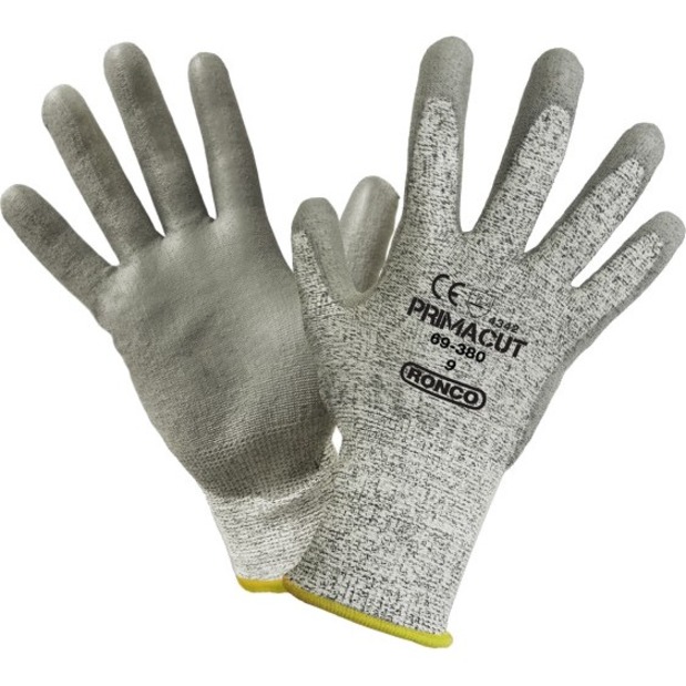 Image POLYURET.COATED GLOVES XXL GRY (6)