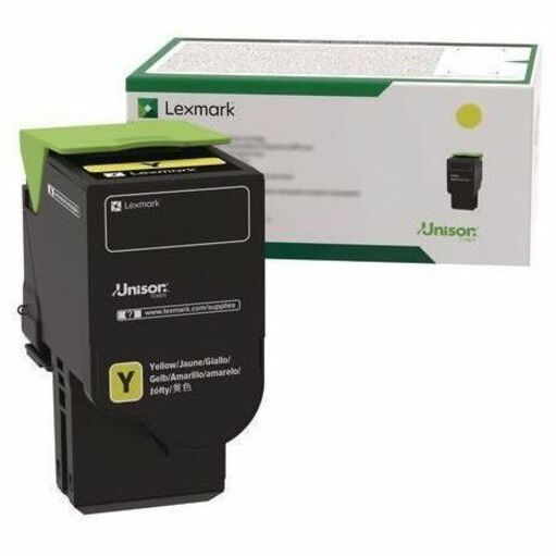 Image LEXM.78C1XY0 TONER EHY YEL. RET.PROG.