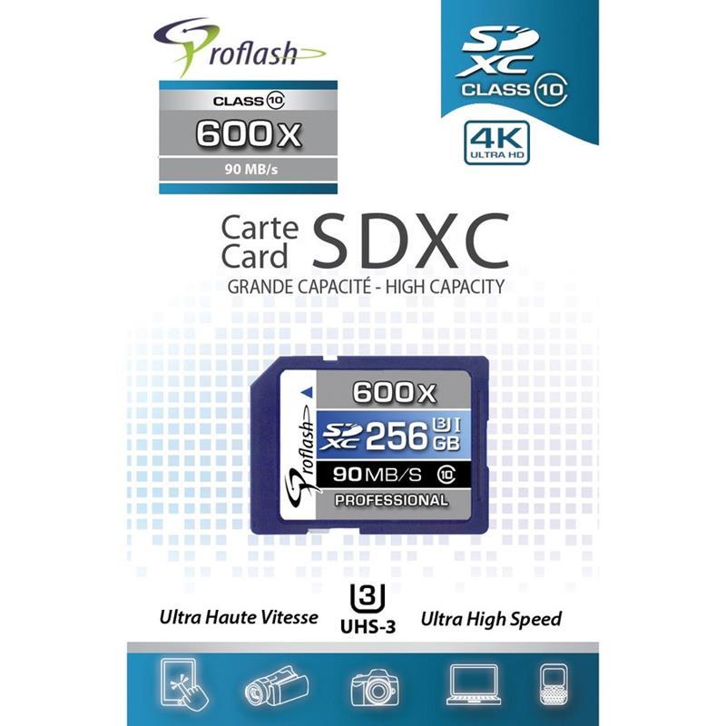 Image MEM. CARD SDXC 256GB