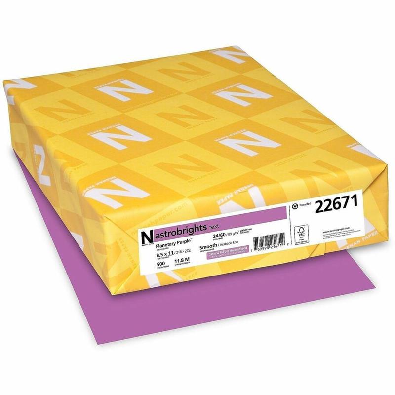 Image ASTRO. PAPER 24LB LET. VIOLET (500)