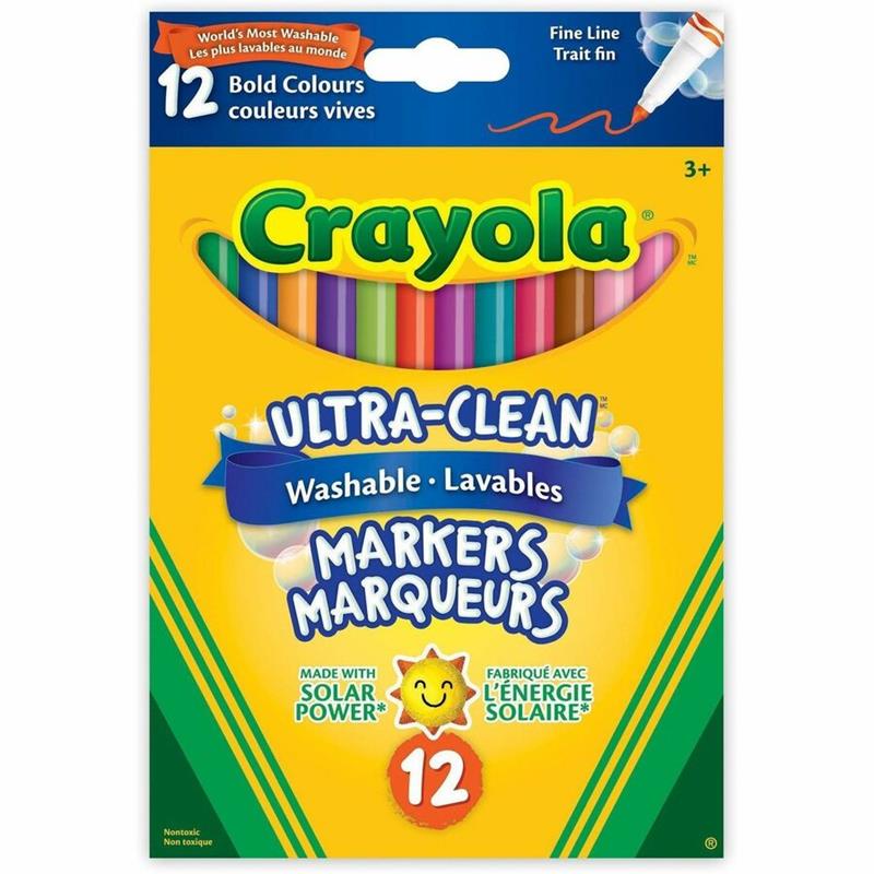 Image MARKER CRAYOLA F. BRI.CARD @12