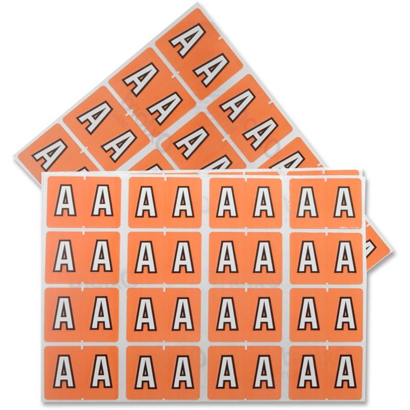 Image End Tab A-Z Filing Labels