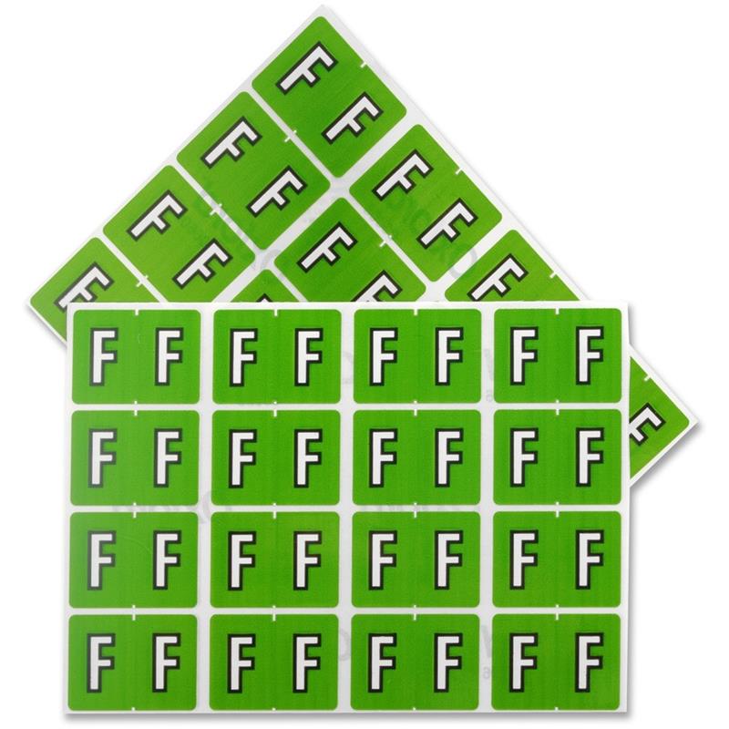 Image End Tab A-Z Filing Labels