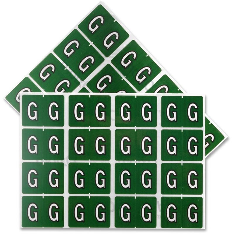 Image End Tab A-Z Filing Labels