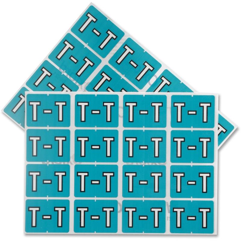 Image End Tab A-Z Filing Labels