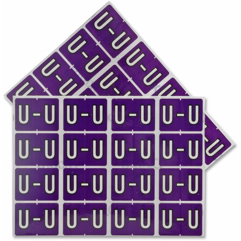 Image End Tab A-Z Filing Labels