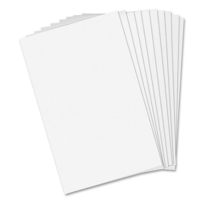 Image PAD PLAIN 5X8 96S.WHITE (10)