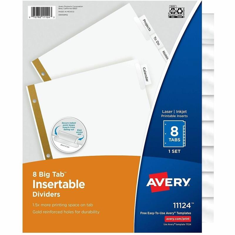 Image Big Tab Storage Dividers