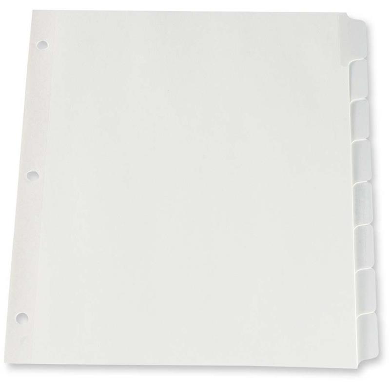 Image Write-On Index Dividers