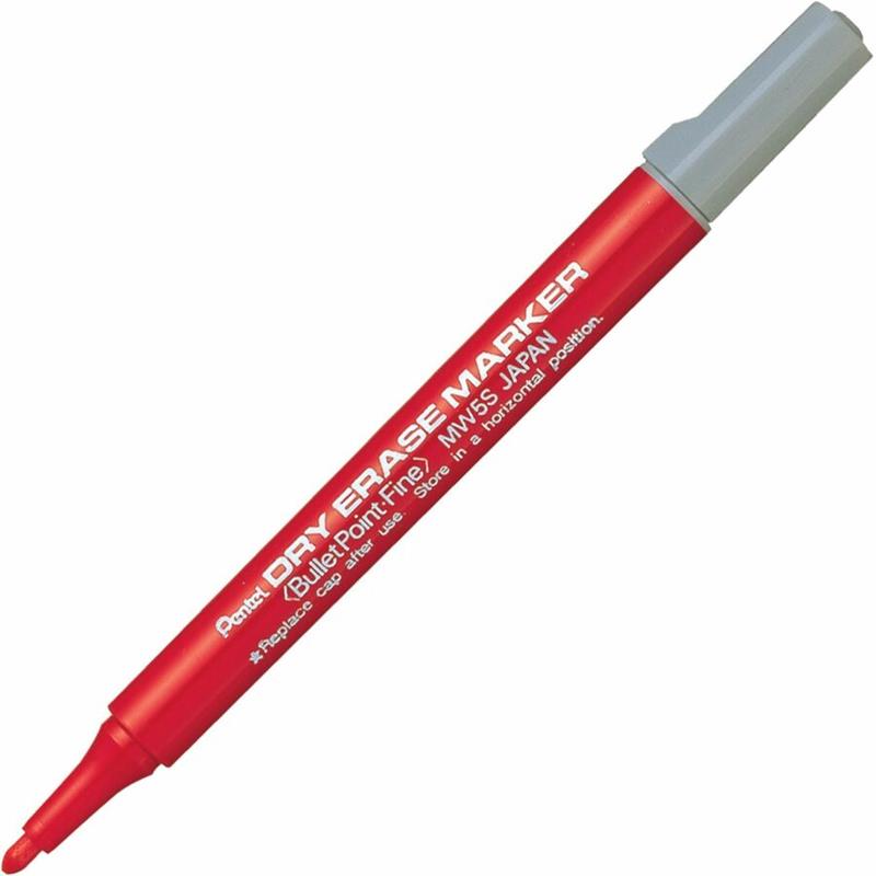 Image MARKER DRY ERAS.FINE RED