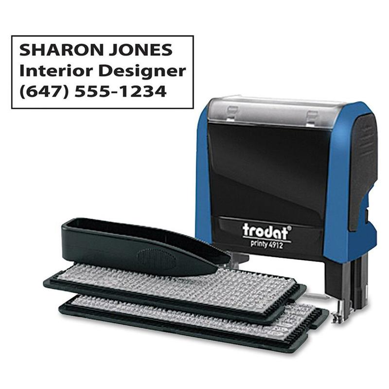 Image Typomatic DIY Self-Inking Stamp
