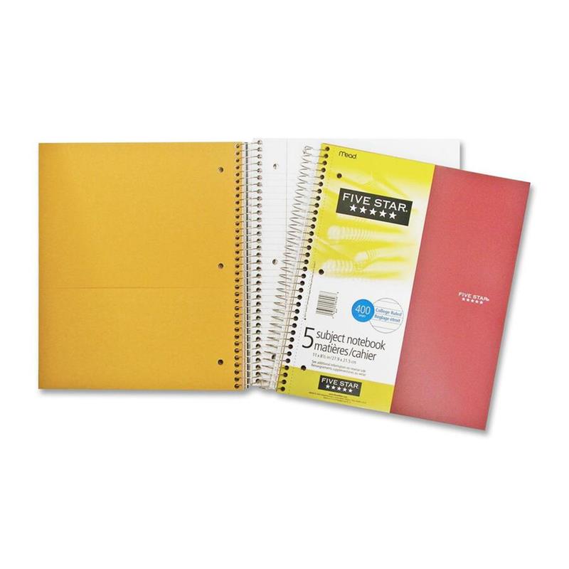 Image NOTEBOOK SPI.RUL.5SUBJ.400P.