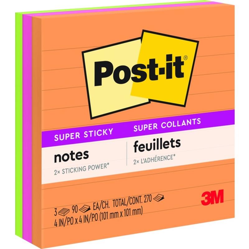 Image POST-IT4X4 ENERGY BOOSTER SS N-PAD (3)