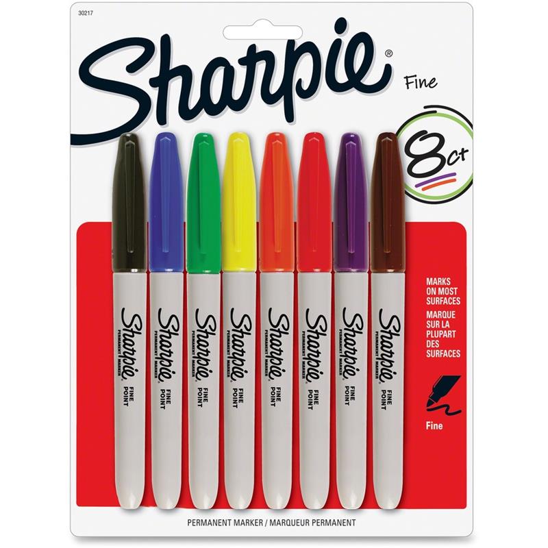 Image MARKER SHARPIE FINE ASS.CRD (8)