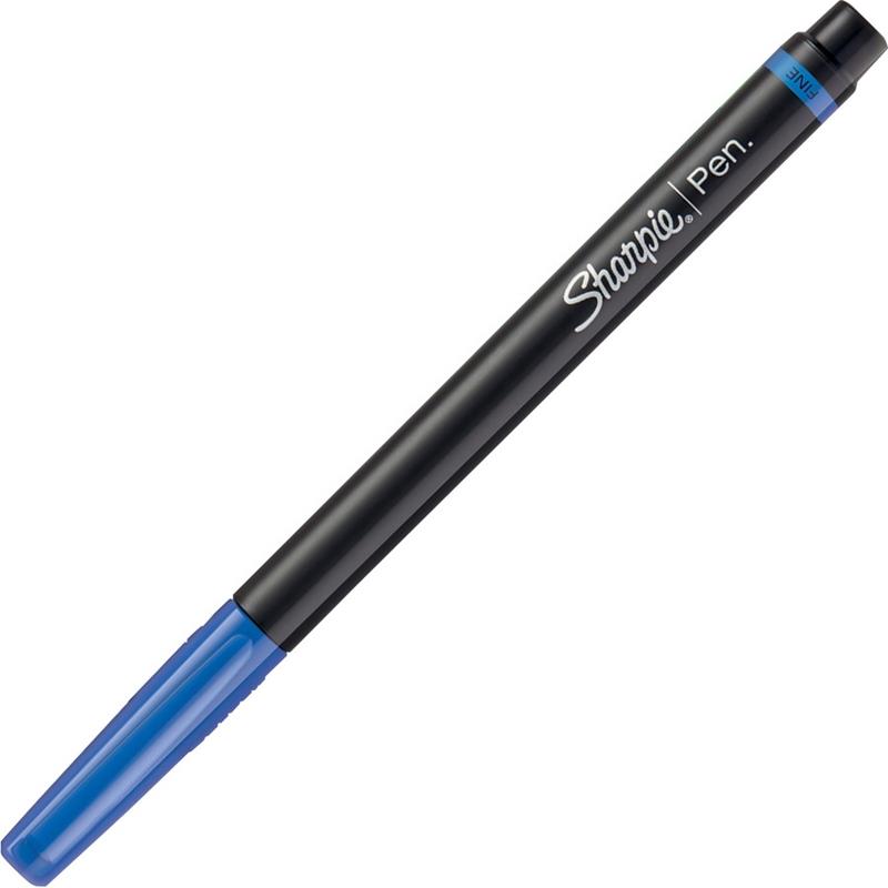 Image MARKER FELT SHARPIE FINE BLUE