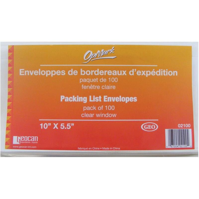 Image ENV.SHIP.10"X5.5" (100)
