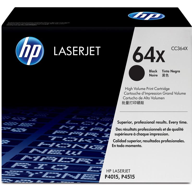 Image HP 64X TONER HY BK