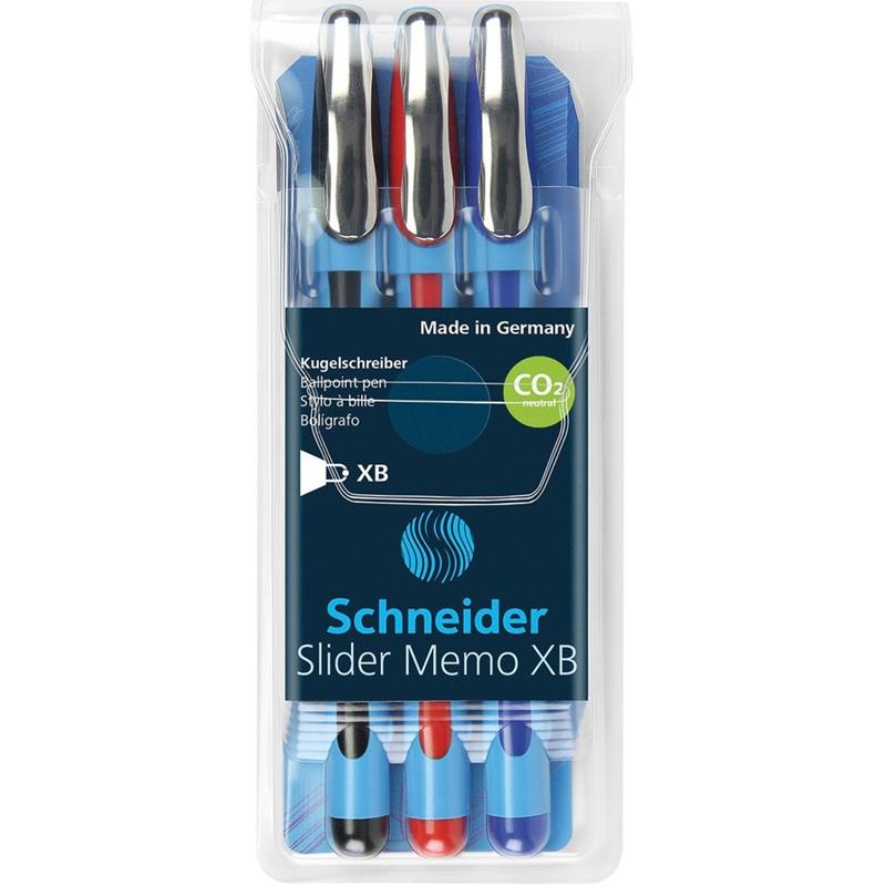 Image BALLP.PEN SLIDER MEMO XB ASS (3)